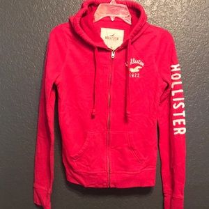 Hollister zip hoodie